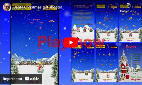 Youtube demo Santa Christmas shoot Gifts